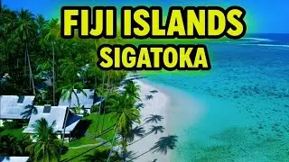 “Sigatoka, Fiji Islands🏝️ | Stunning 4K Drone Aerial Footage”.
