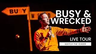 Comedy, Meditation & (Irish) Craic! | Dermot Whelan Busy & Wrecked Tour Live