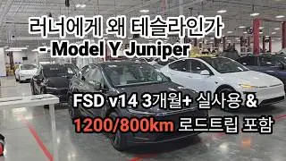 테슬라 Model Y 주피터 FSD 3개월 실사용 후기-러너가 느낀 테슬라 FSD,장거리 로드트립 후기