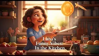 Luna&rsquo;s Funny Vibes: In the Kitchen &ndash; Cozy Pixar-Style Cooking Moments for Soulful Comfort
