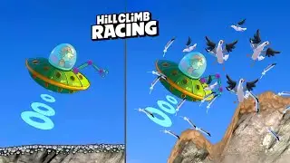 Hill Climb Racing - Noob vs Pro UFO |
