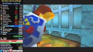 Ocarina of Time Master Quest - All Dungeons and Dungeon Skulltulas speedrun in 3:13:39