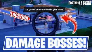 Fortnite - How to *EASILY* Damage bosses | South Park Quest