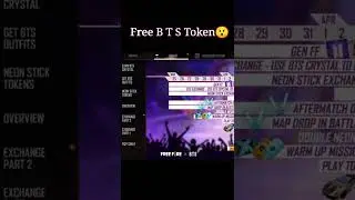 B T S Crystal Coken Free In Free Fire Get To Claim 😯🔥 #shorts #crystaltokenfree