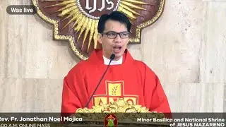 QUIAPO CHURCH LIVE TV MASS TODAY 10:00 AM DECEMBER 29, 2025 MONDAY MASS