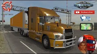 American Truck Simulator (1.35) Mack Anthem fix (v1.2 1.35x) DLC Oregon by SCS + DLC's & Mods