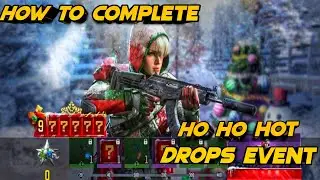 How to Complete Ho Ho Hot Event Codm | how to collect more starts point in Battle Royale