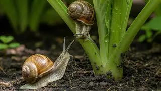 The excitement of caring for unique snails