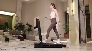 Black Bull 12% Auto Incline Walking Pad Treadmill With Handrail And Bluetooth