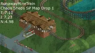 OpenRCT Ride POV: Chaos Sheps Single Player Map Drop 1 Runaway Minetrain
