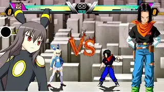 CRESCENT vs ANDROİD 17 - Super epic fight!🔥| Mugen