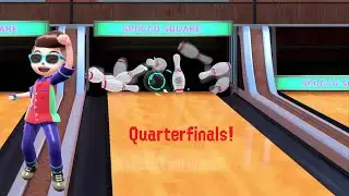 A TOURNAMENT RECORD! Switch Sports Bowling Tournament: Quarterfinals POV
