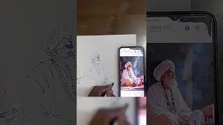 How to sketch rapid sketching step by step #bind sketch art #art #drawing #artist #tutorial #sketch