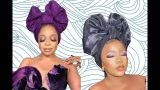 HOW TO TIE TRENDING INSTAGRAM bow tie Gele 2022