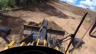 Bora de carregadeira sany!