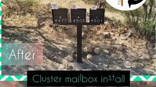 📬💪 Cluster Mailbox Installation Service #nearme #tucson #arizona #theboxpros #install #shorts #fyp