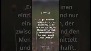 Vers des Tages|1. Timotheus 2:5| #bibel #bibelverse