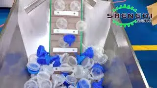 医疗湿化器盖自动理盖机Medical humidifier cover automatic cleaning machine