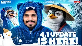 new year 🔴 BGMI 4.1 LIVE &ndash; POWNIN Ninja Penguin Companion 🐧#bgmi #livestream ll @BlackeagleGAM1NG