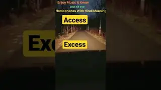 #02 Homophones access and excess