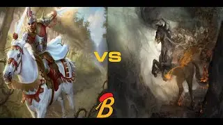 MTG Casual Match Boros Knights vs Mono Black
