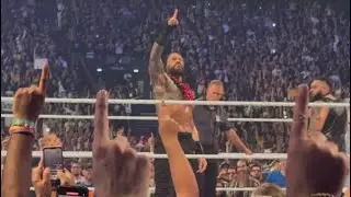Roman Reigns Entrance : WWE Clash In Paris - 31/08/2025