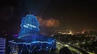 絕美超過223秒！象徵2023幸福無限延伸 🙌｜2023高雄跨年 #大港花火｜高雄市政府