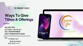🎉 Welcome to The Friendship Church Online! 🙌