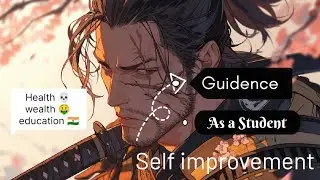 Self improvement guidance ( as a student)