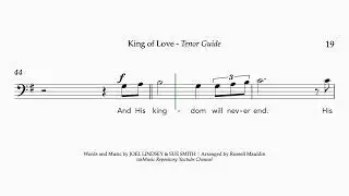 King of Love | Tenor Guide | Arranged by Russell Mauldin
