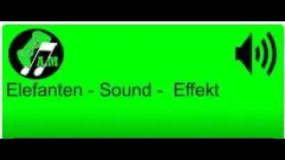 Elefanten   -  Sound -  Effekt