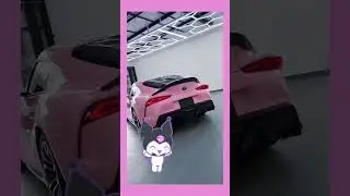 KUROMI CAR - Dream Car for SANRIO GIRLS #kuromi #sanrio