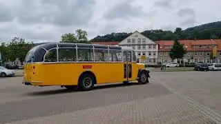 Am Anger Wernigerode am 24.06.21 gro&szlig;e Harz Rundfahrt in den Ostharz