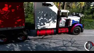 Long Truck Extreme Driving in BeamNG.drive | Heavy Truck Physics & Realistic Crash
