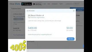 [A] Beast Mode v.4 / Hive micro new task 400$ / hive micro test