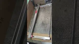 XY linear axis Cartesian robot#linearguide #linearmotion #linearrail