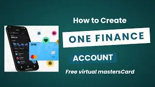 How to Create One finance Account / one finance new method 2025