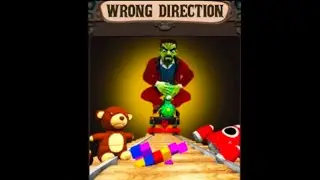 scary stranger 3D. level 4. Wrong direction