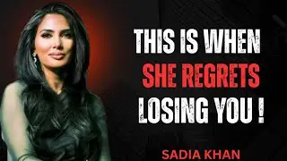 When Does She Actually Start Missing You? | Sadia Khan Psychology 