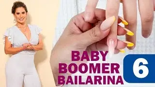 006 - Construindo unhas Baby Boomer estilo bailarina com pó acrílico