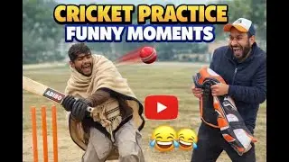 Cricket Practice with Dosti, Masti & Full Comedy| Hani Yar Teri Kyaa bat hai😂🫣