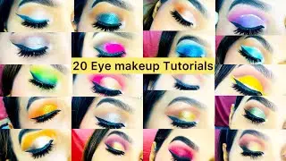 Beautiful & Easy 20 Eye Makeup Tutorial | Easy Eye makeup Tutorial #makeup 