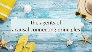 Agents of Acausal Connecting Principles - synchronicities