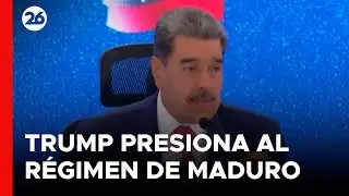 🚨 VENEZUELA | Crece la PARANOIA en el R&Eacute;GIMEN DE MADURO por las AMENAZAS de TRUMP