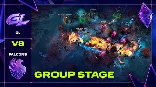 FIRST MATCH! FALCONS vs GAMERLEGION - Official Highlights - BLAST Slam VI Dota 2