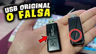 COMO SABER si una MEMORIA USB es ORIGINAL o FALSA ( SD FAKE ) KINGSTON