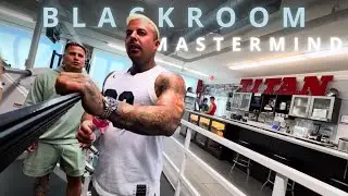 MASTERMIND BLACKROOM en miami - Llados me hace levantar 220 kg en prensa