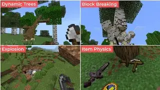 Real Physics Mod Bedrock Edition &ndash; Dynamic Trees, Explosions & More 
