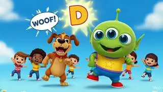 Chotu Alien ABC Song | A for Apple B for Ball | Fun ABC Learning for Kids
