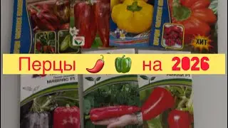 ПЕРЦЫ 🌶️ НА СЕЗОН 2026 👩‍🌾🌶️